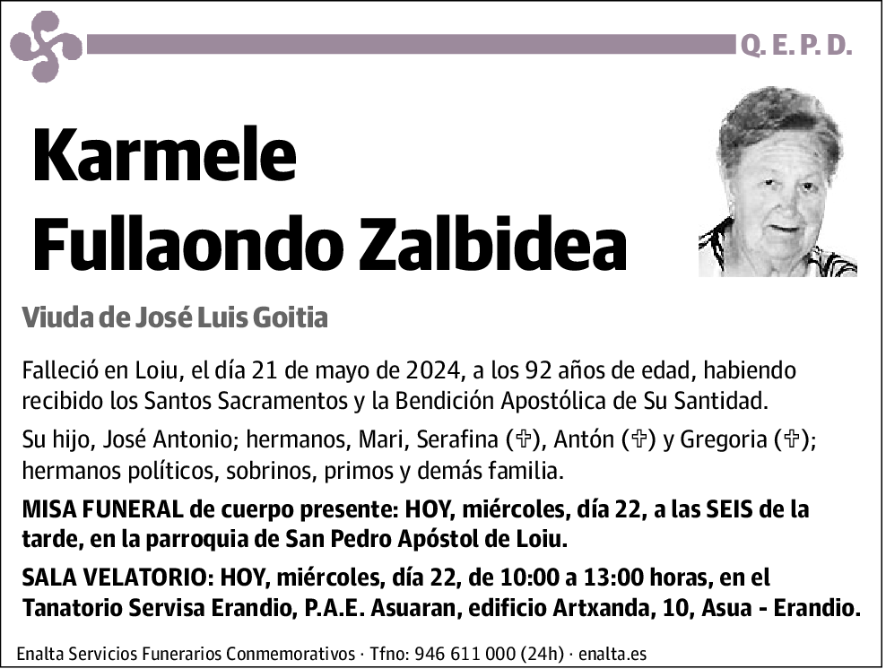 Karmele Fullaondo Zalbidea