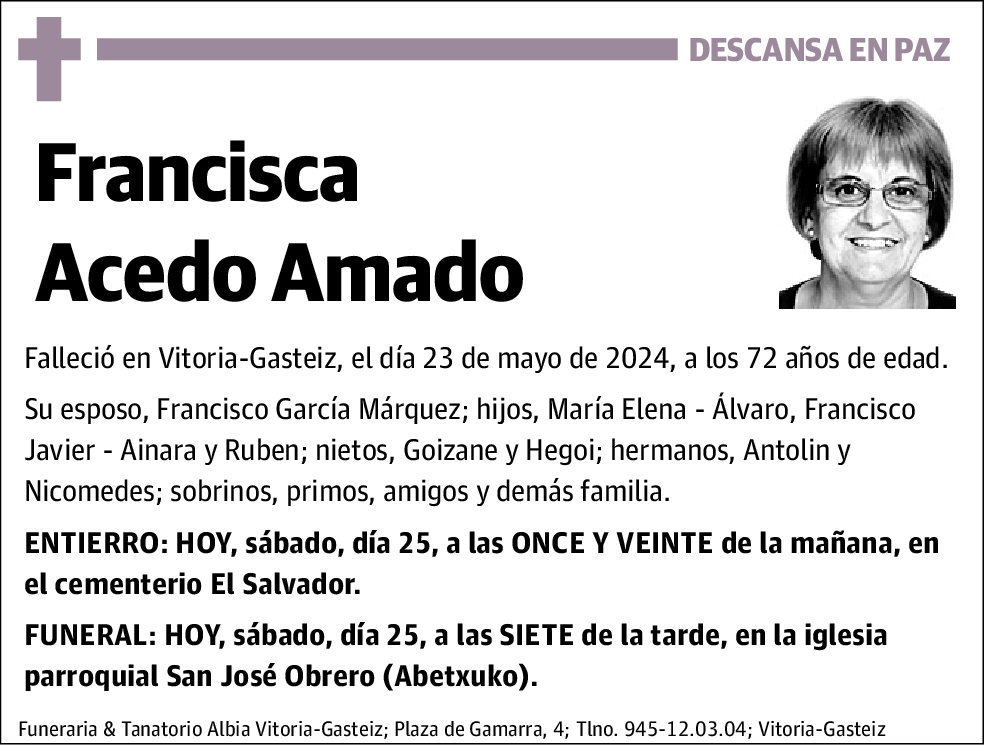 Francisca Acedo Amado