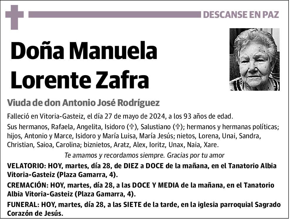 Manuela Lorente Zafra