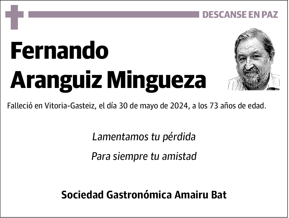 Fernando Aranguiz Mingueza