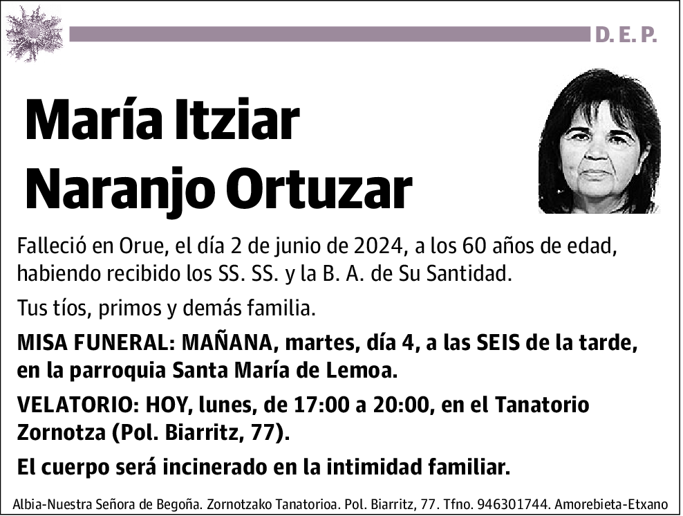 María Itziar Naranjo Ortuzar