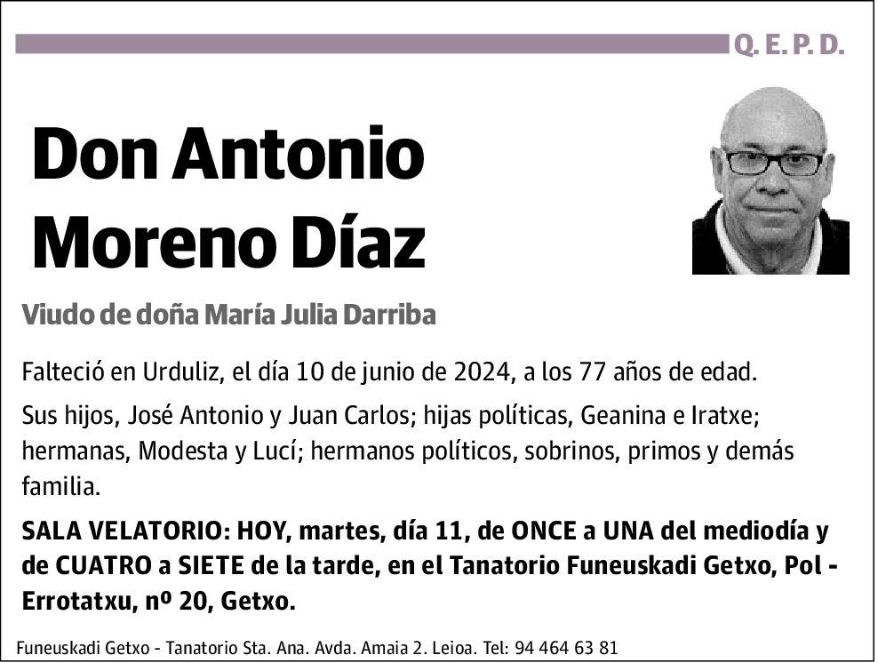 Antonio Moreno Díaz