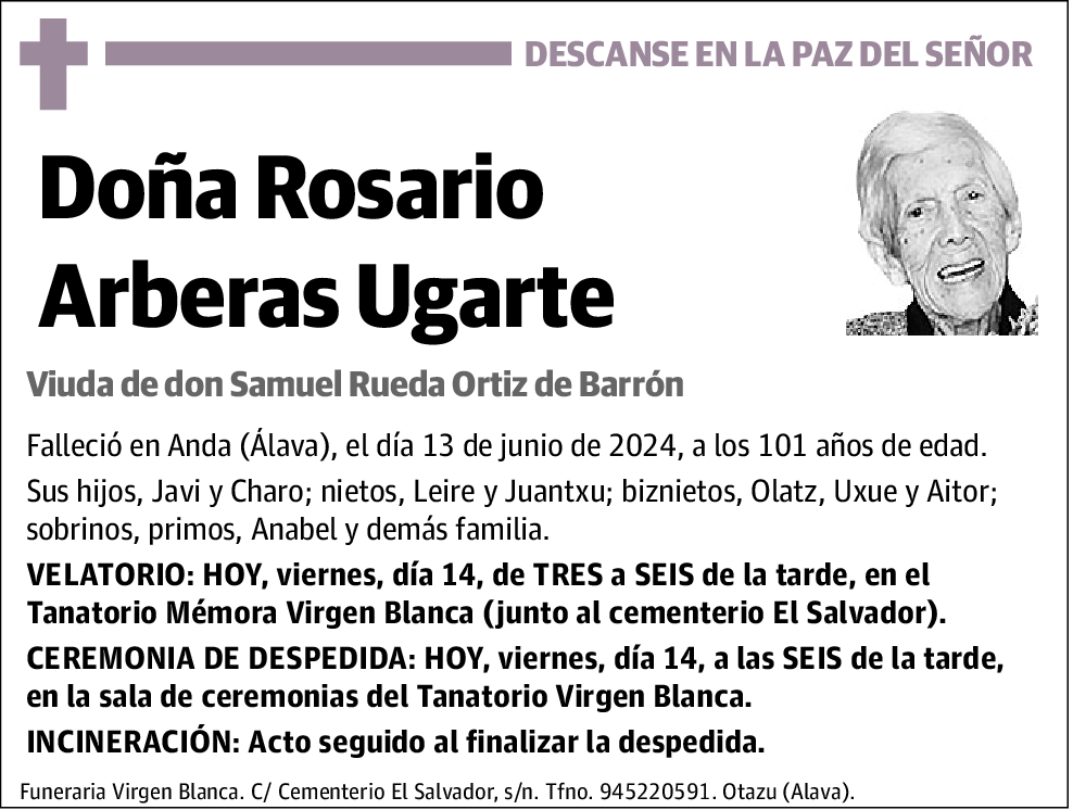 Rosario Arberas Ugarte