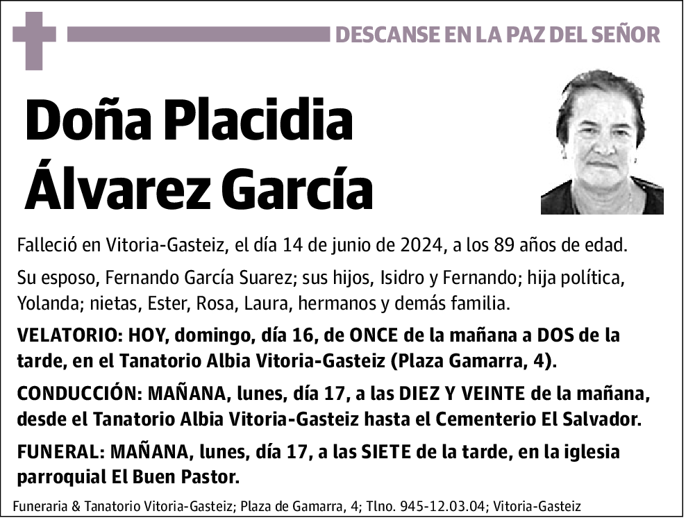 Placidia Álvarez García