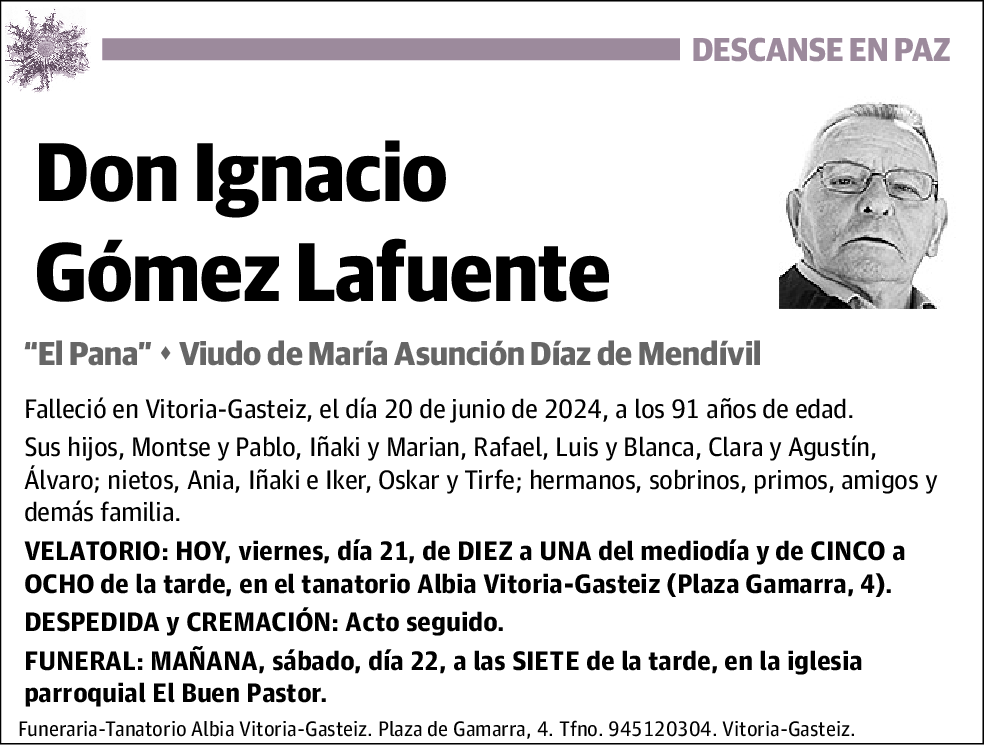 Ignacio Gómez Lafuente