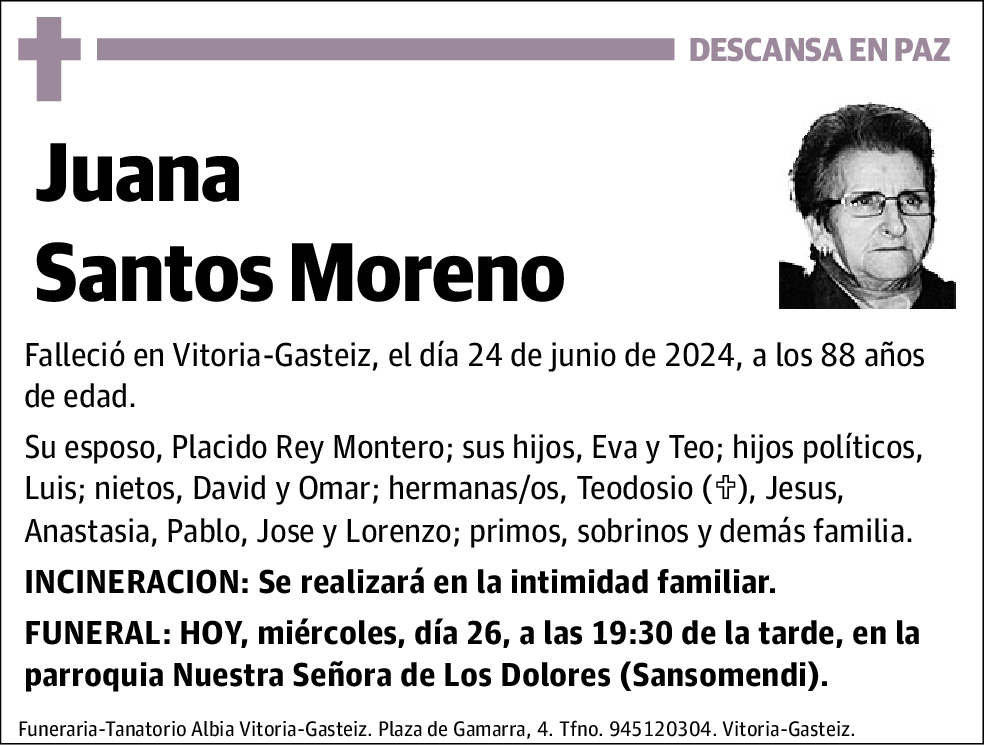 Juana Santos Moreno