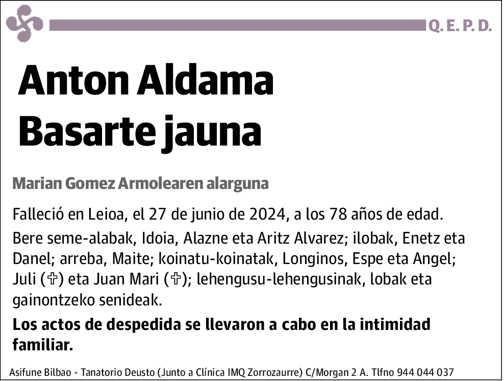 Antón Aldama Basarte
