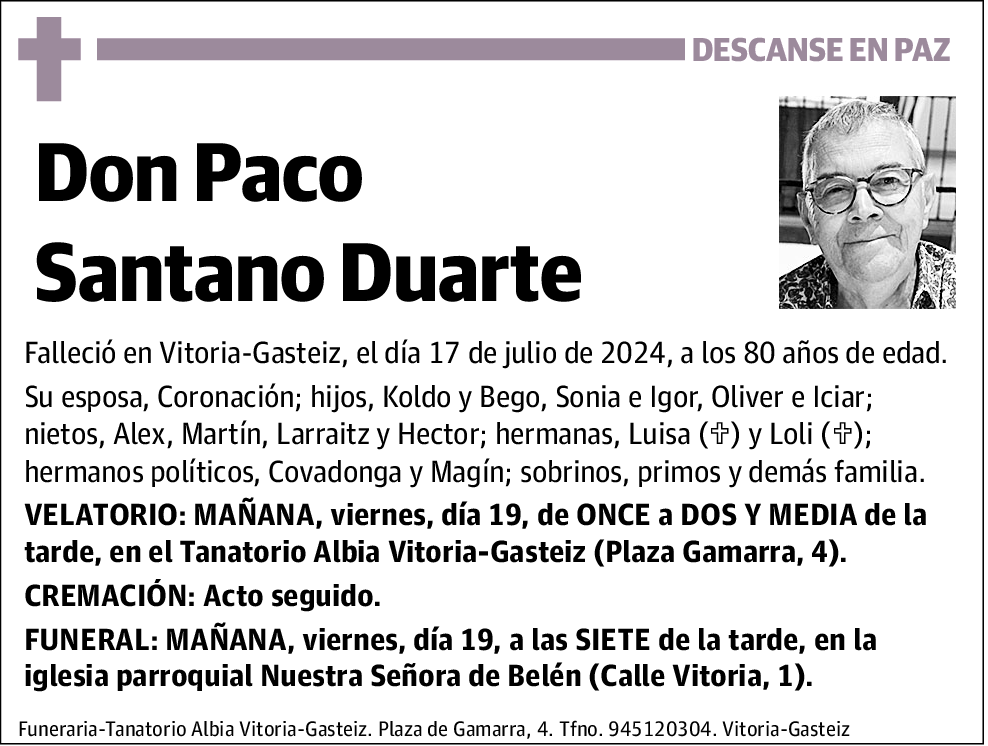 Paco Santano Duarte