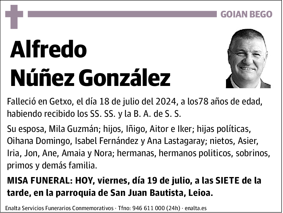 Alfredo Núñez Gonzáles