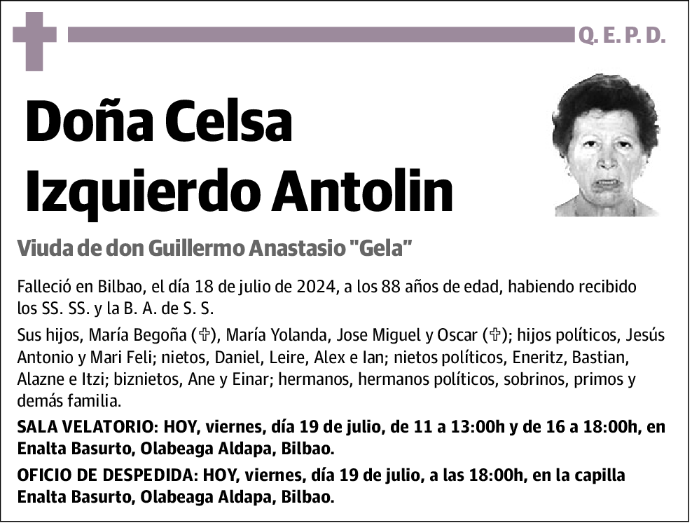 Celsa Izquierdo Antolin