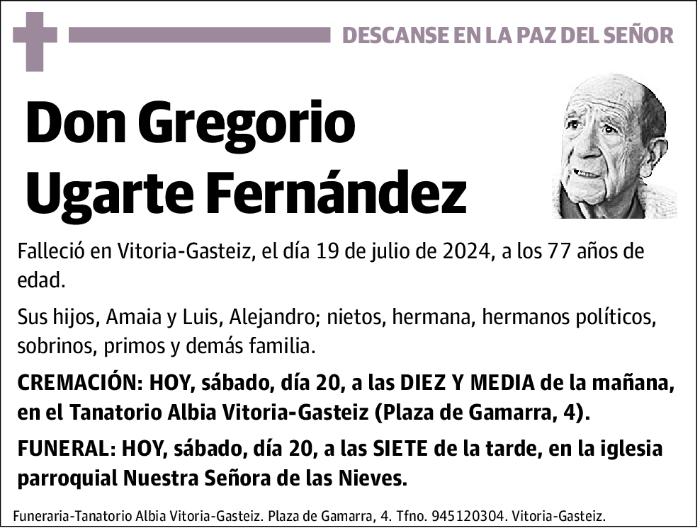 Gregorio Ugarte Fernández