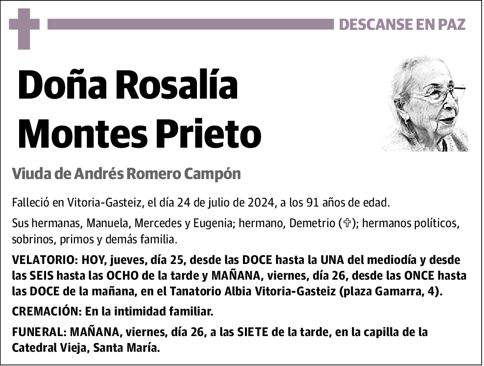 Rosalía Montes Prieto