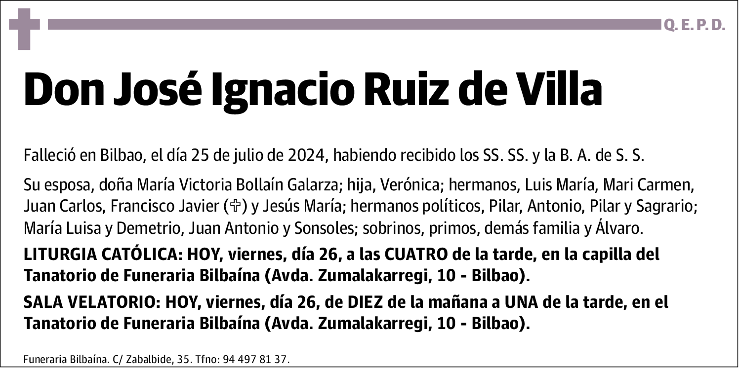 José Ignacio Ruiz de Villa