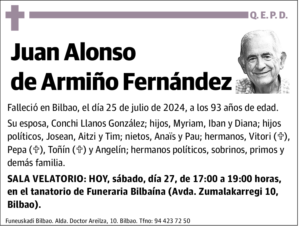 Juan Alonso de Armiño Fernández