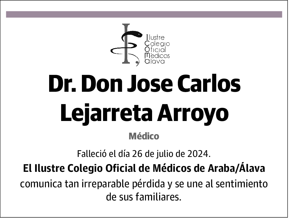 Jose Carlos Lejarreta Arroyo