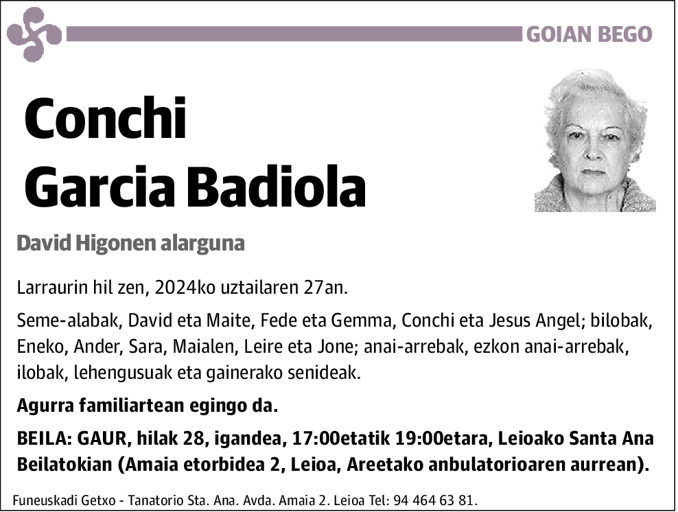 Conchi García Badiola