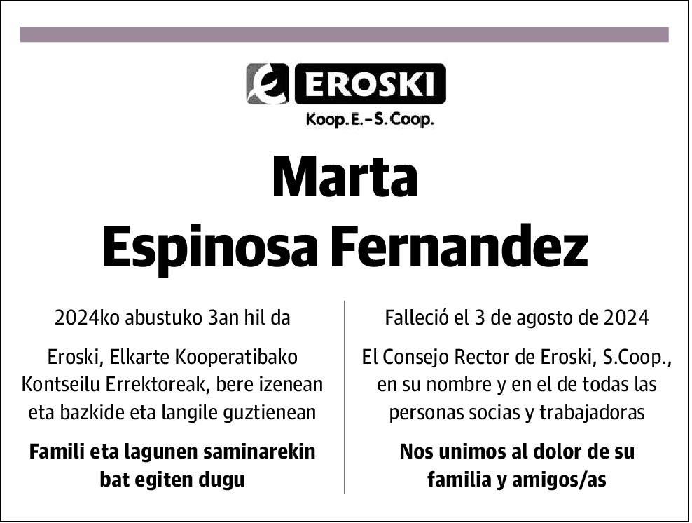 Marta Espinosa Fernandez