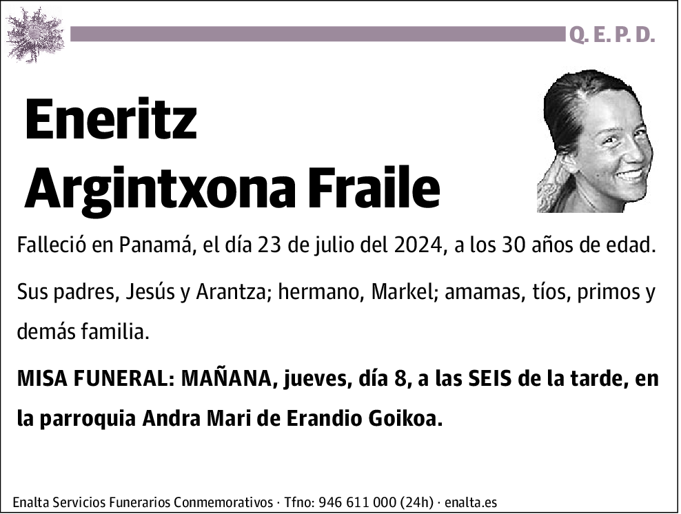 Eneritz Argintxona Fraile