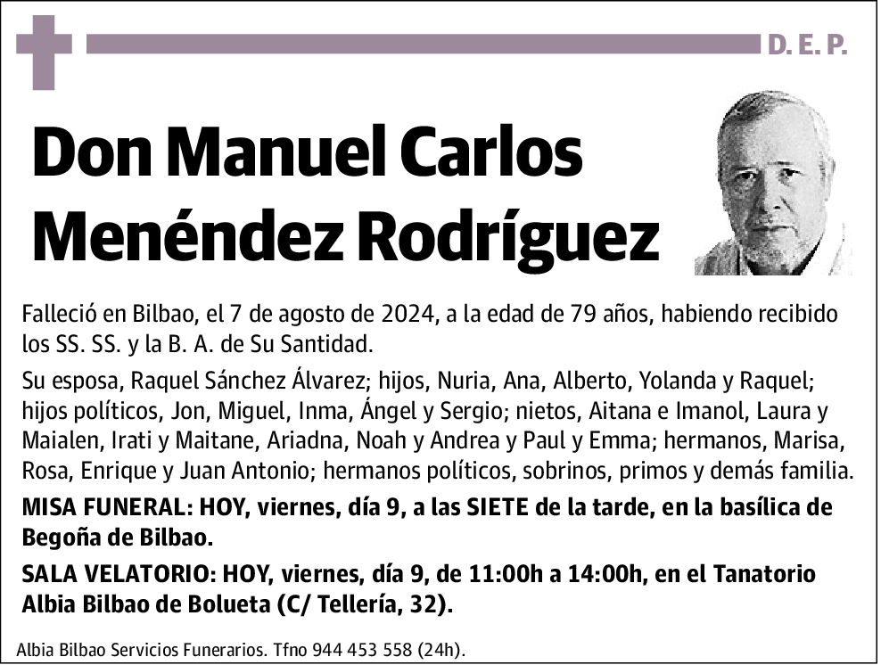Manuel Carlos Menéndez Rodríguez