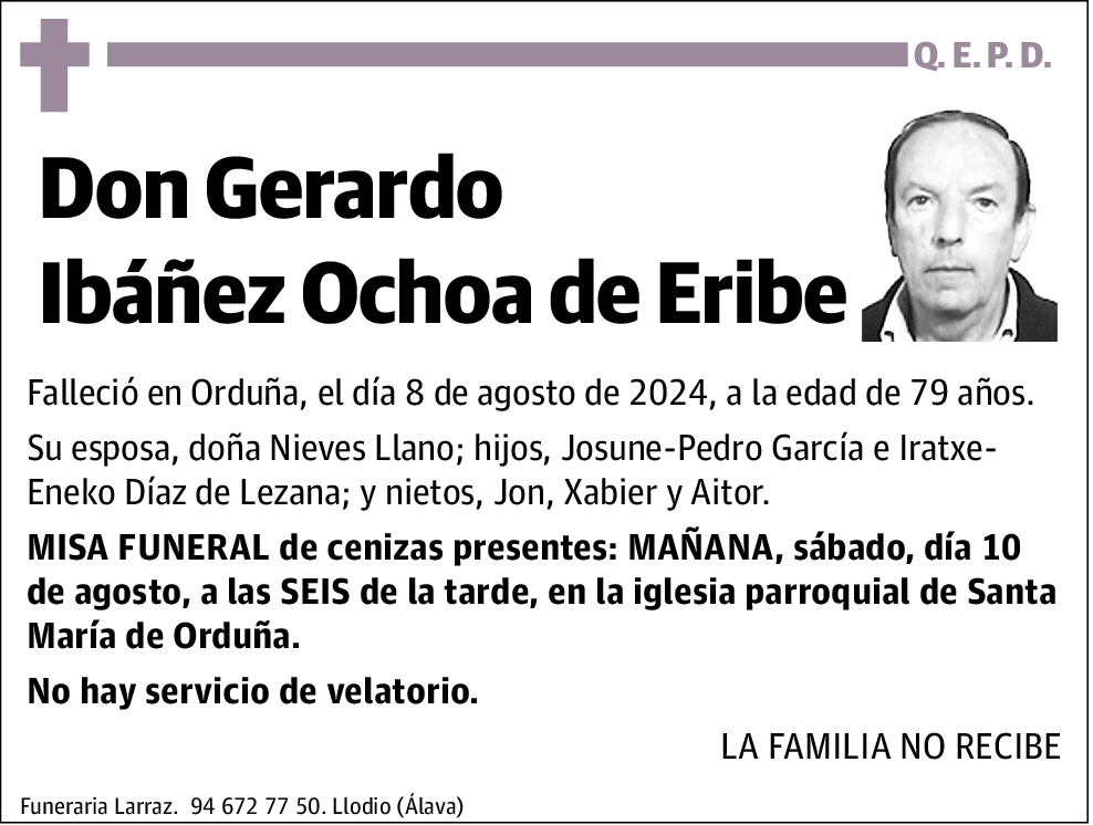 Gerardo Ibáñez Ochoa de Eribe