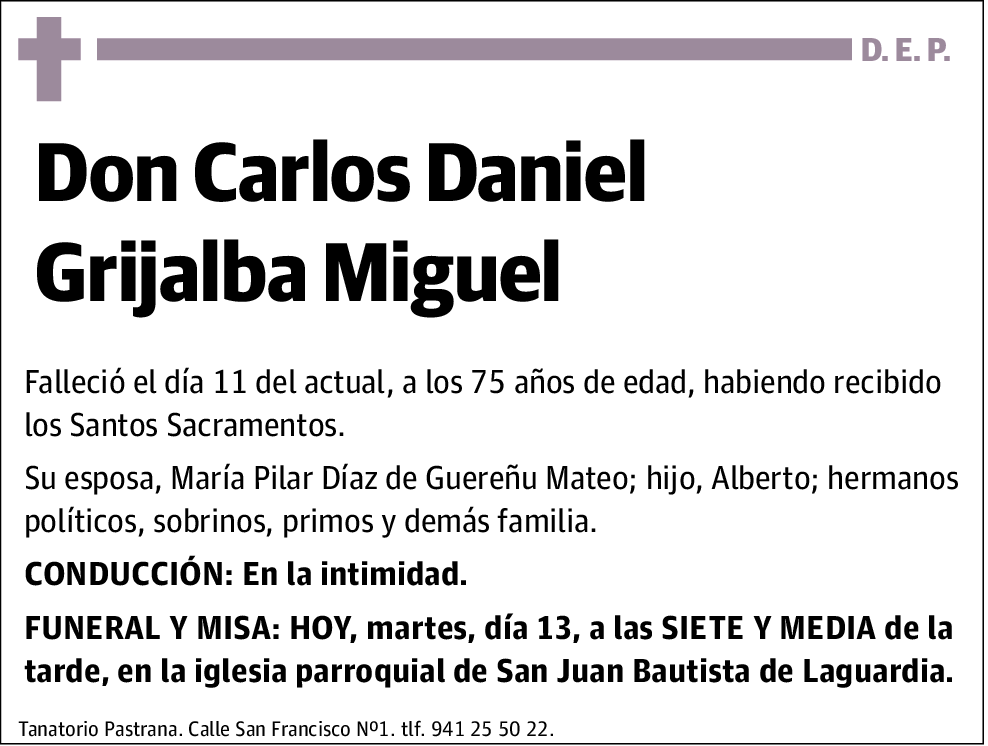 Carlos Daniel Grijalba Miguel
