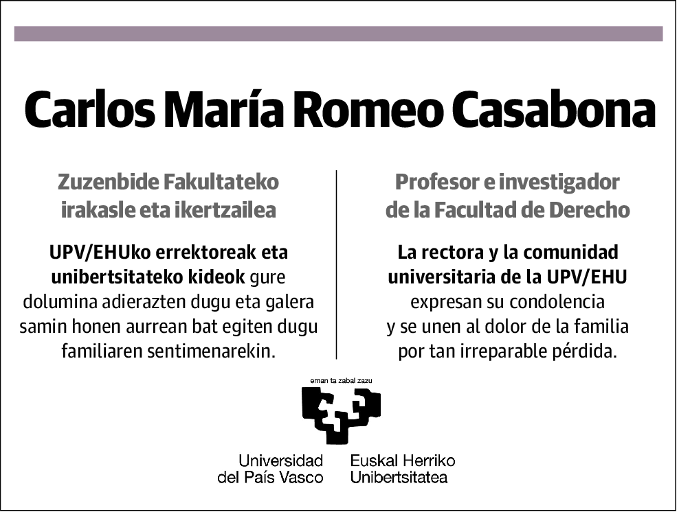 Carlos María Romeo Casabona