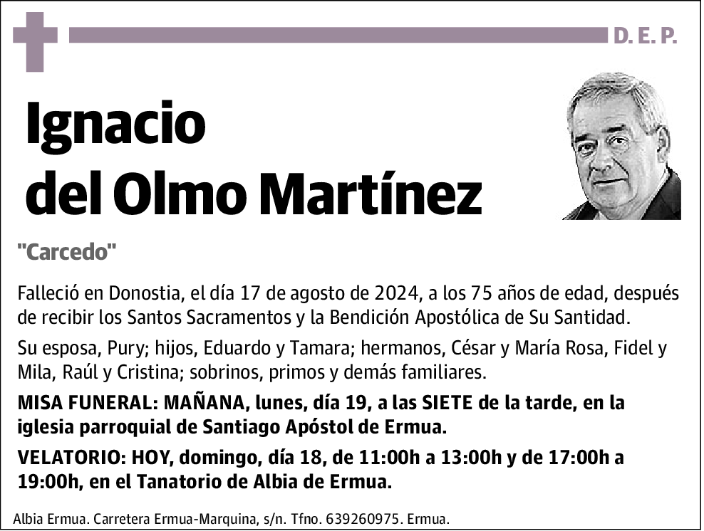 Ignacio del Olmo Martínez