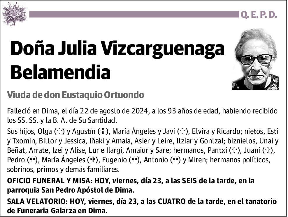 Julia Vizcarguenaga Belamendia