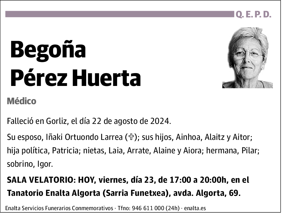 Begoña Pérez Huerta
