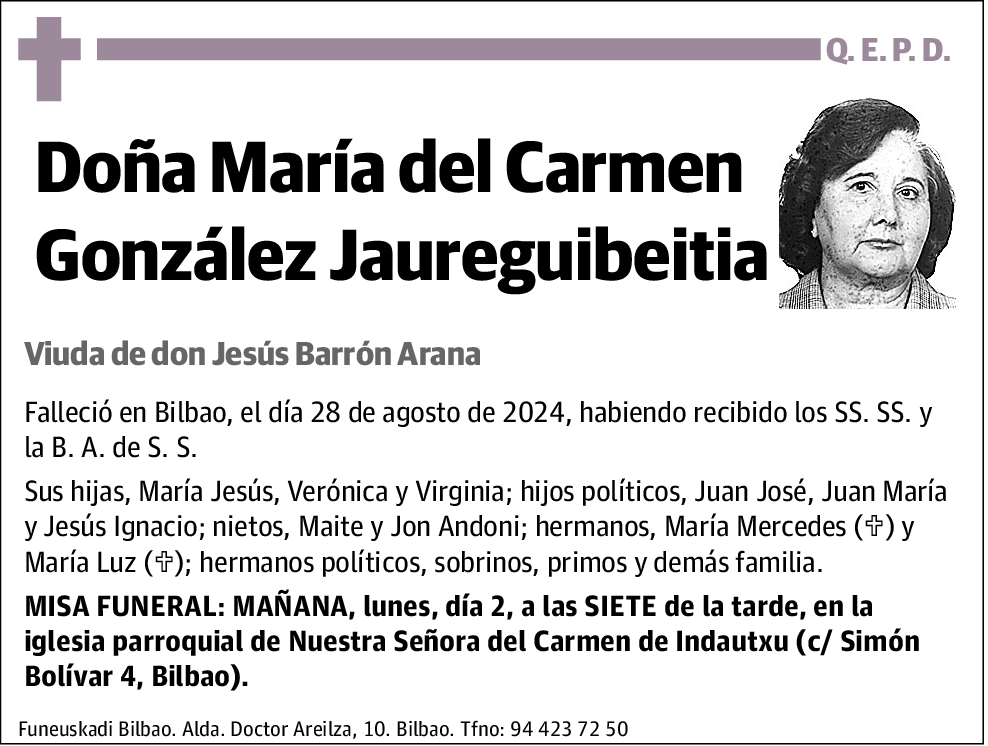María del Carmen González Jaureguibeitia