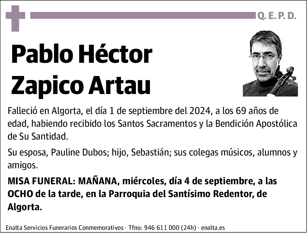 Pablo Héctor Zapico Artau