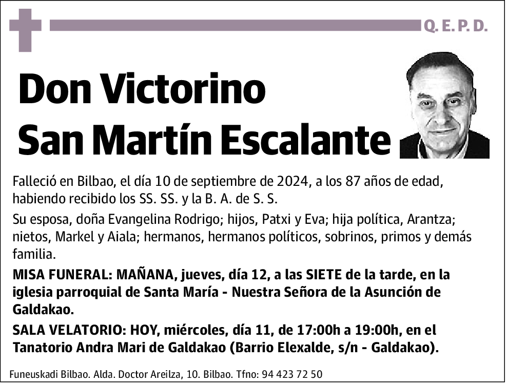 Victorino San Martín Escalante