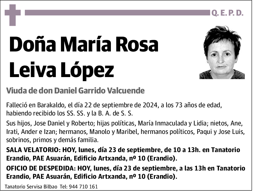 María Rosa Leiva López