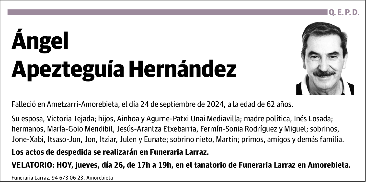 Ángel Apezteguía Hernández