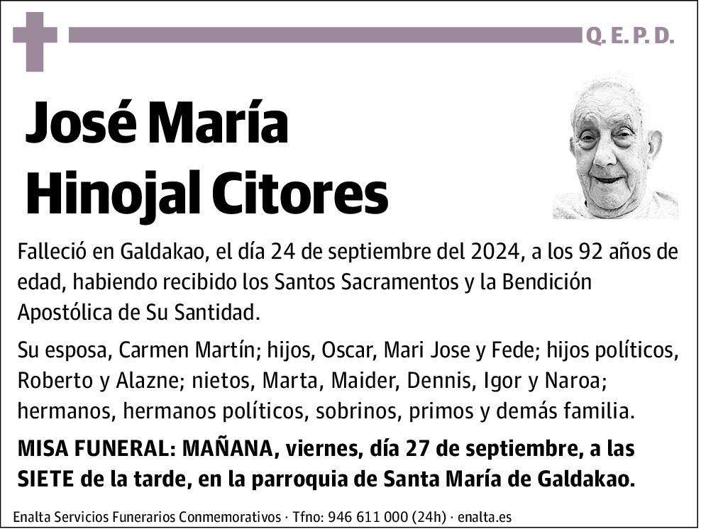 José María Hinojal Citores