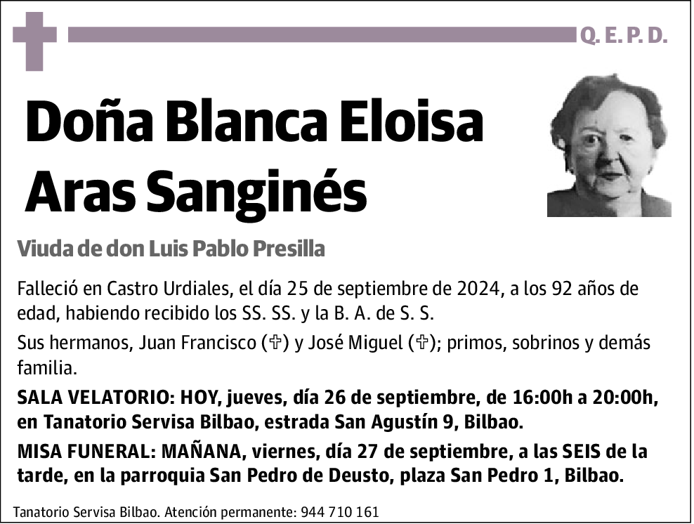 Blanca Eloisa Aras Sanginés