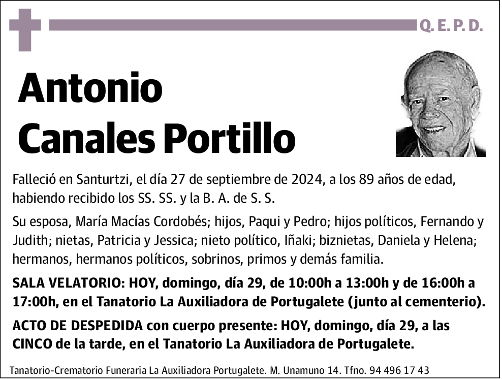 Antonio Canales Portillo