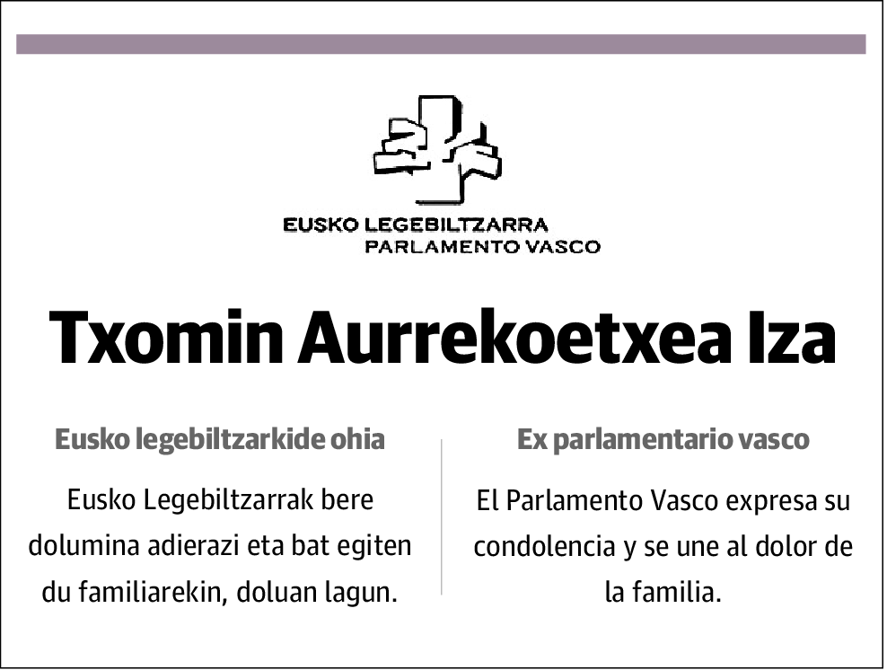 Txomin Aurrekoetxea Iza