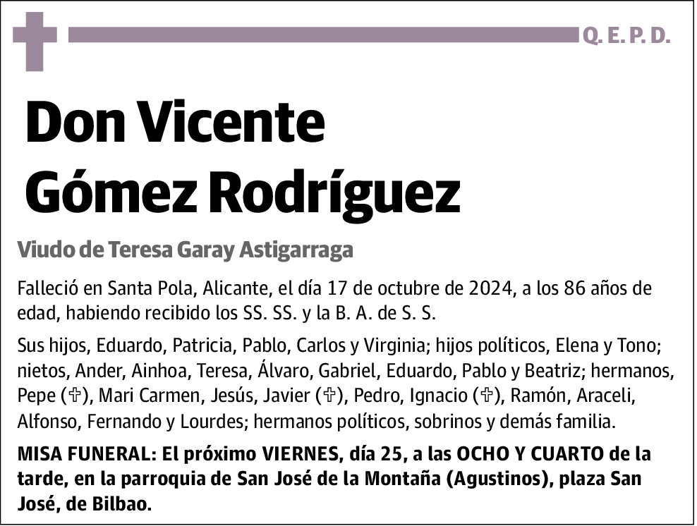 Vicente Gómez Rodríguez
