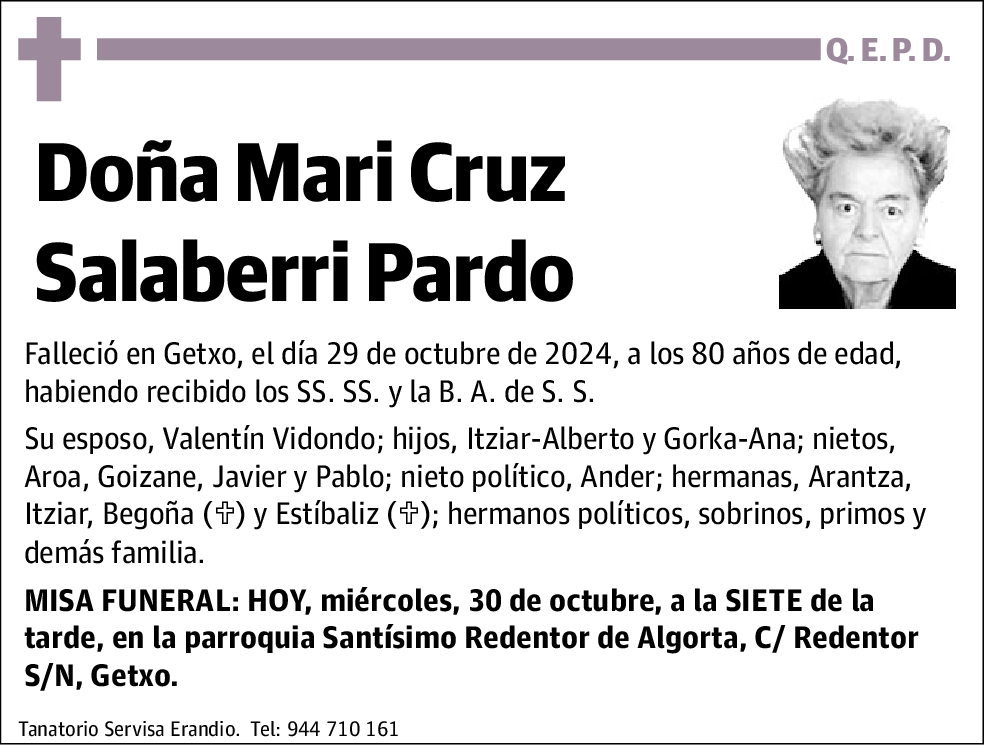 María Cruz Salaberri Pardo