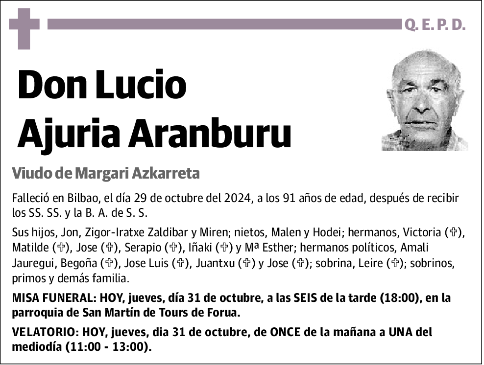 Lucio Ajuria Aranburu