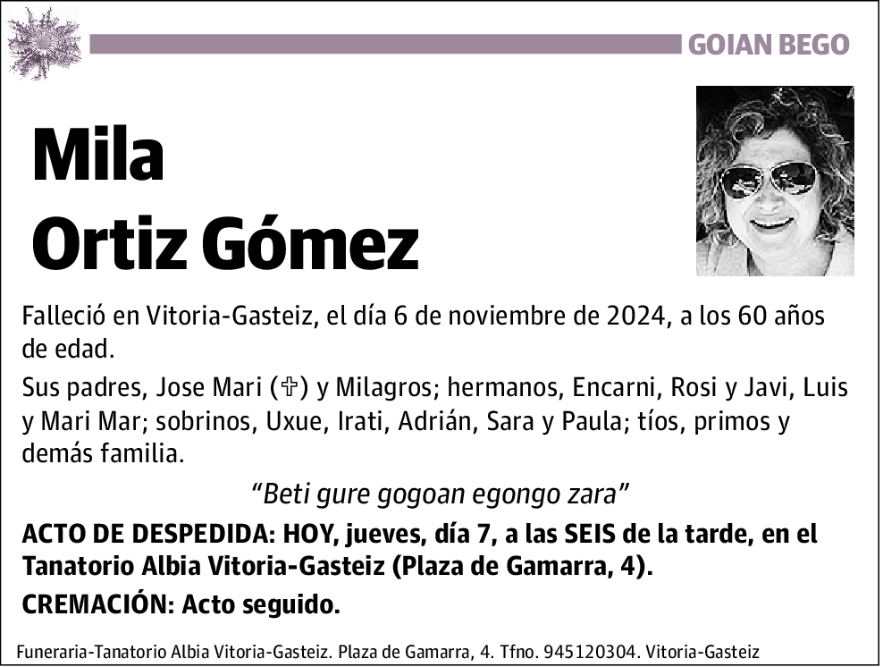 Mila Ortiz Gómez