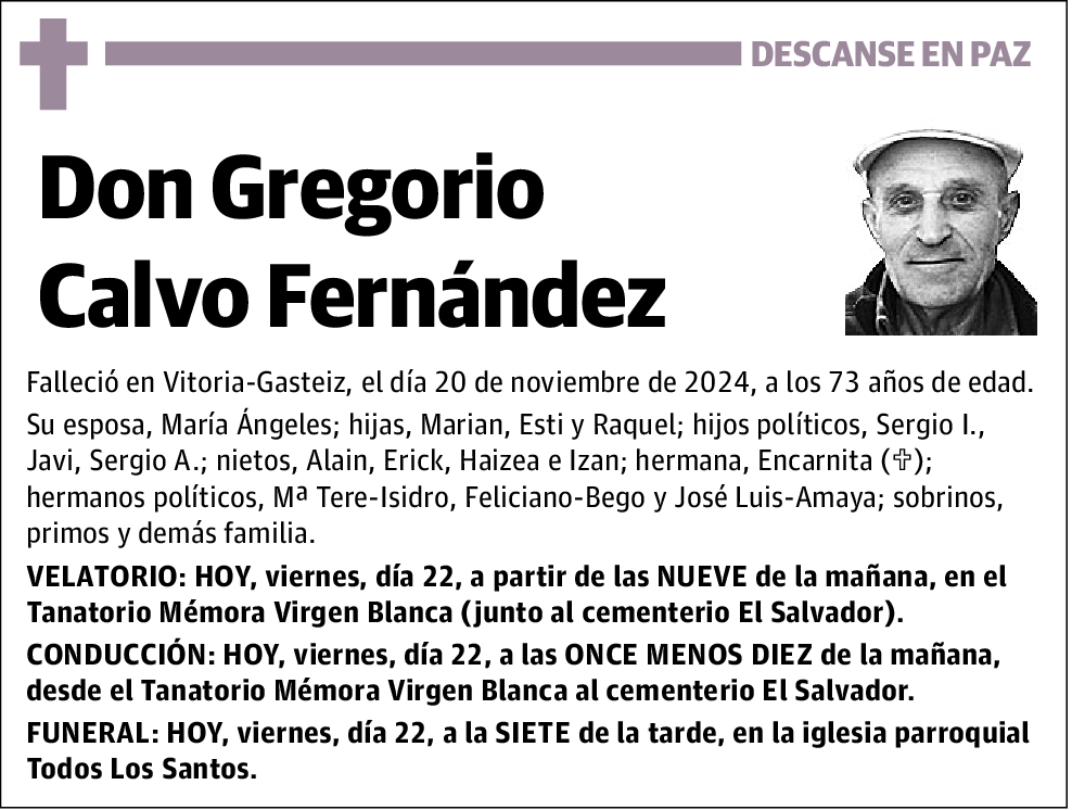 Gregorio Calvo Fernández