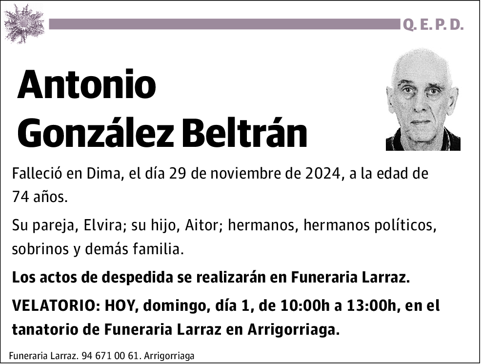 Antonio González Beltrán