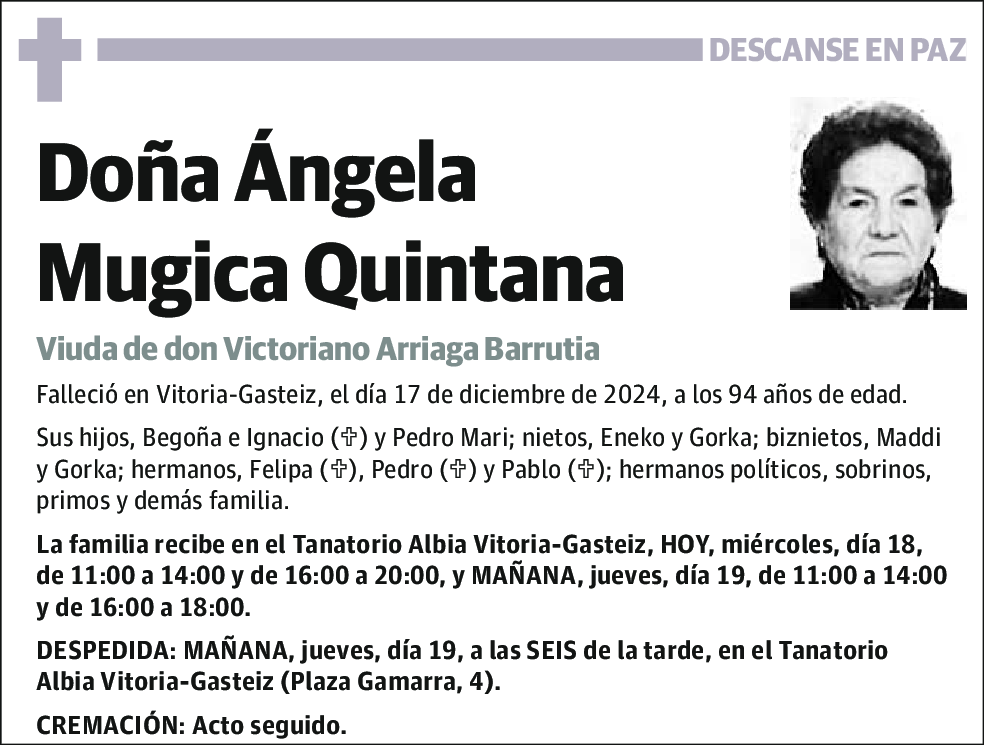 Ángela Mugica Quintana