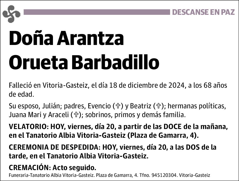 Arantza Orueta Barbadillo