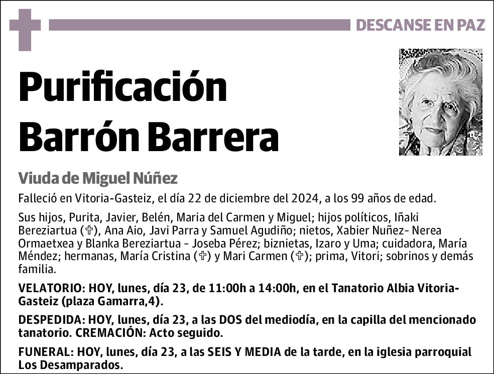 Purificación Barrón Barrera