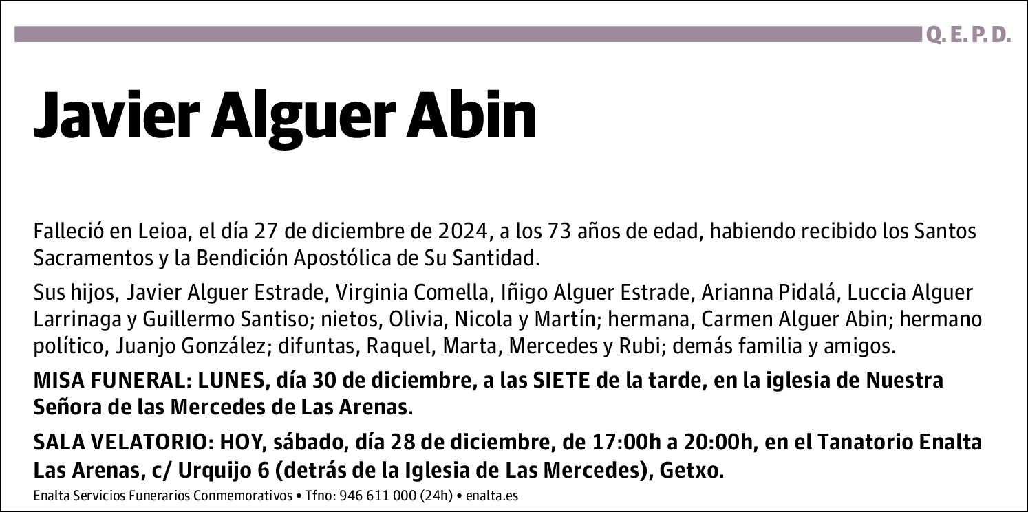 Javier Alguer Abin