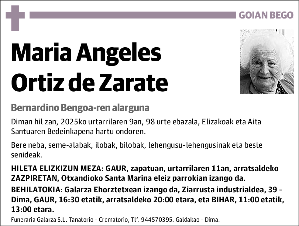 María Ángeles Ortiz de Zarate