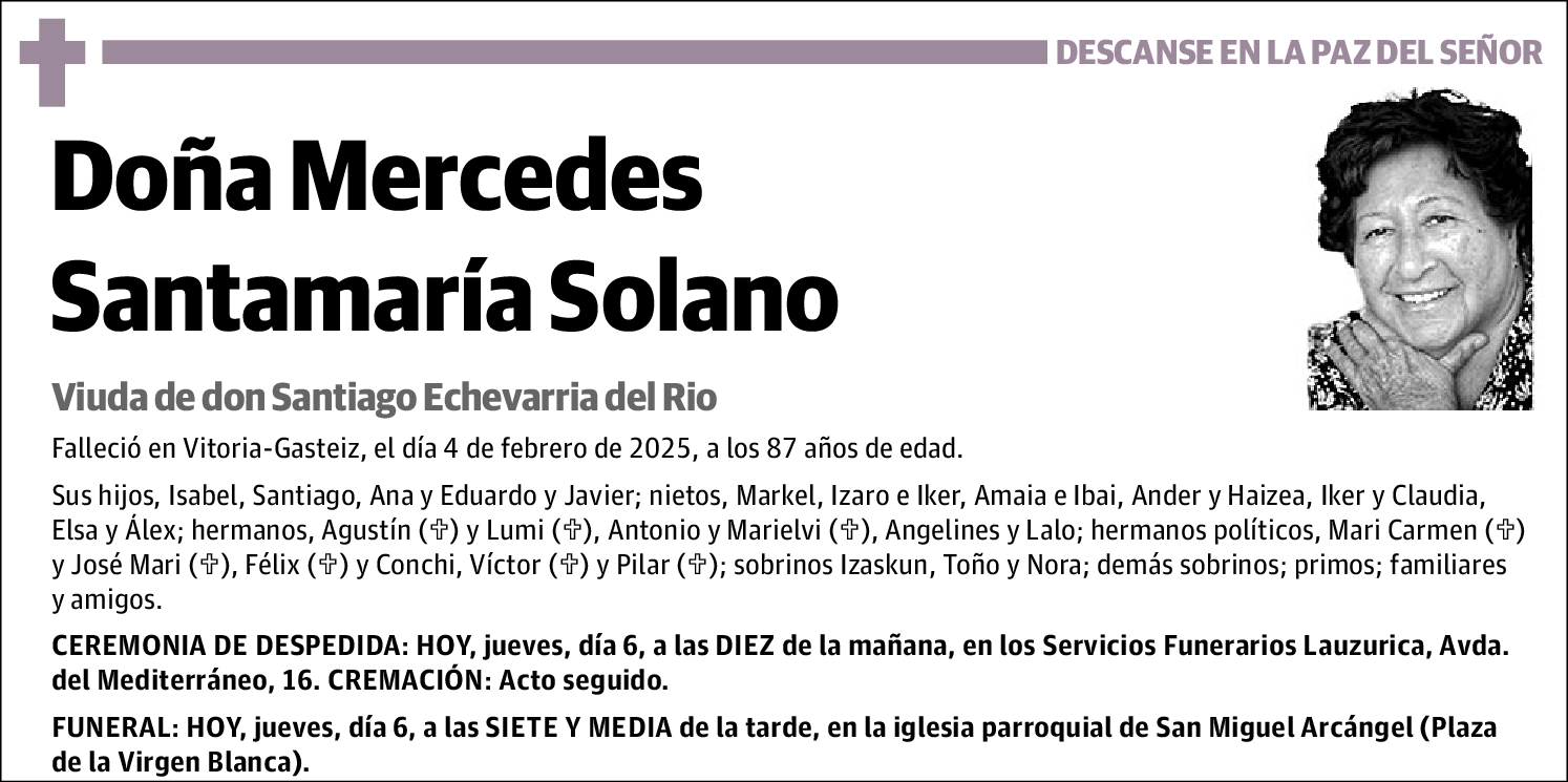 Mercedes Santamaría Solano